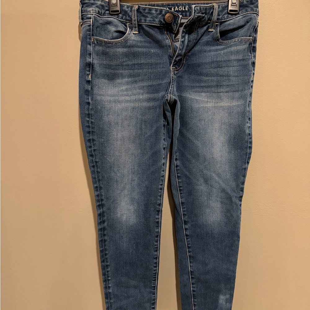 American Eagle Outfitters Light Blue Skinny Jeans